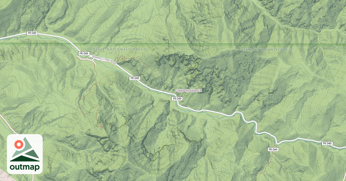 Map of Cobble Hobble