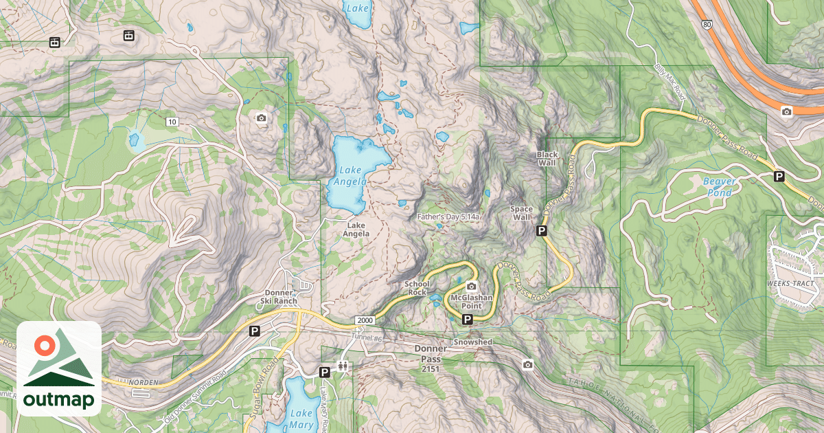 Map of Father's Day