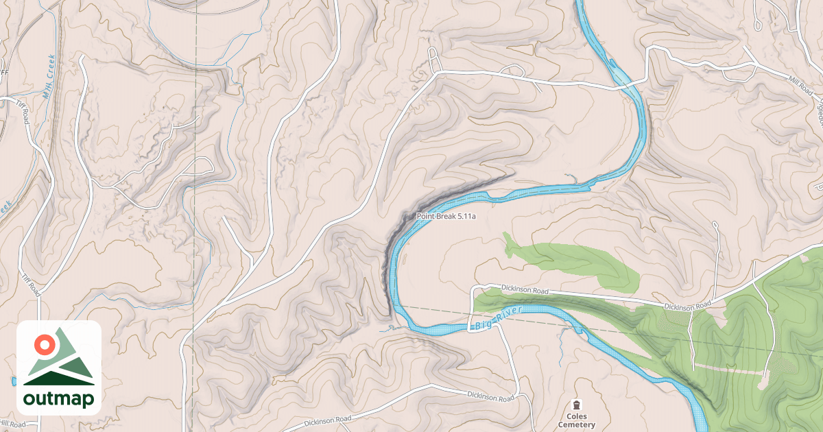 Map of Point Break