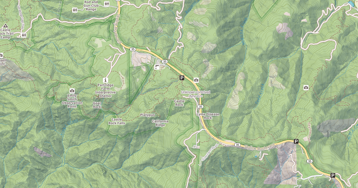 Map preview of Unknown contrived dyno