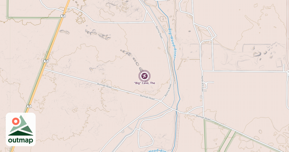 Map of "Big" Cave, The