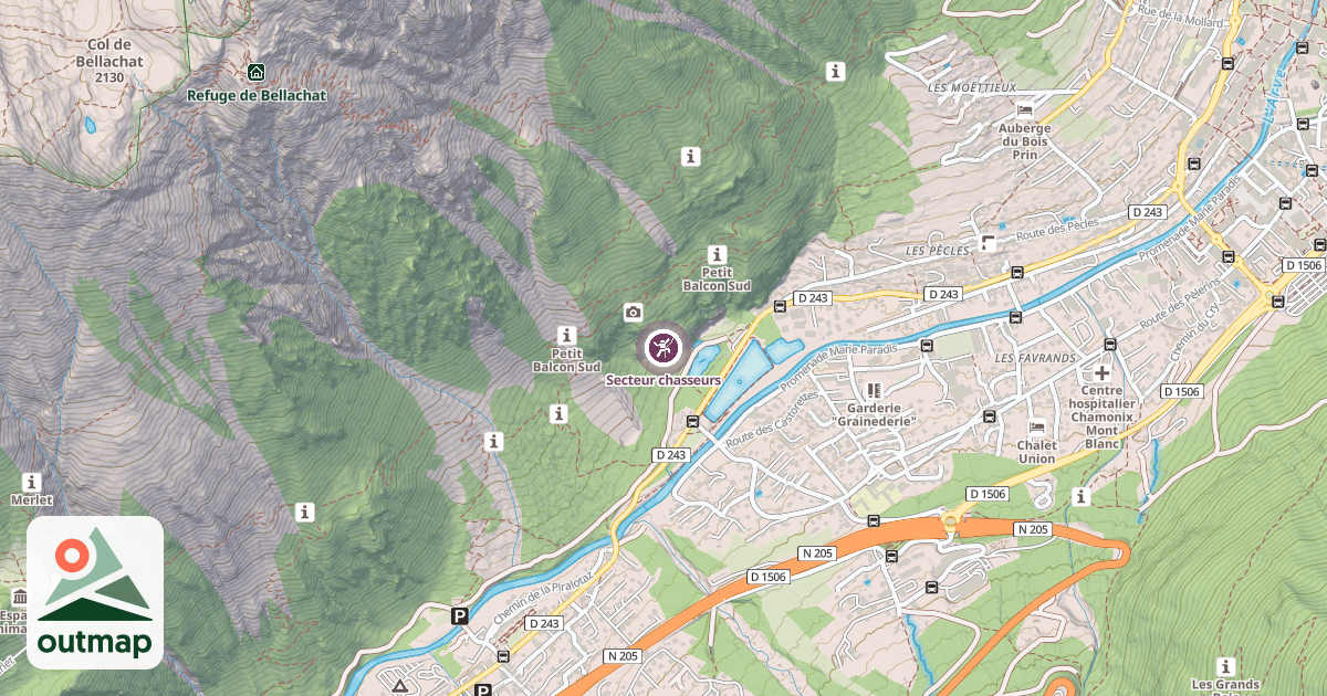 Map of Secteur chasseurs