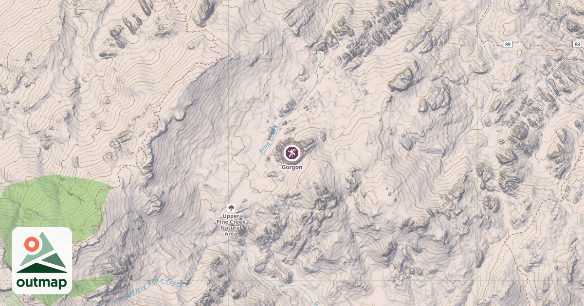 Map of Gorgon