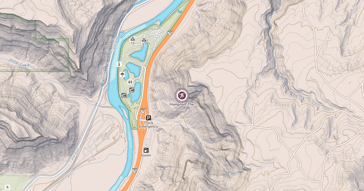 Map preview of Hangnail, The