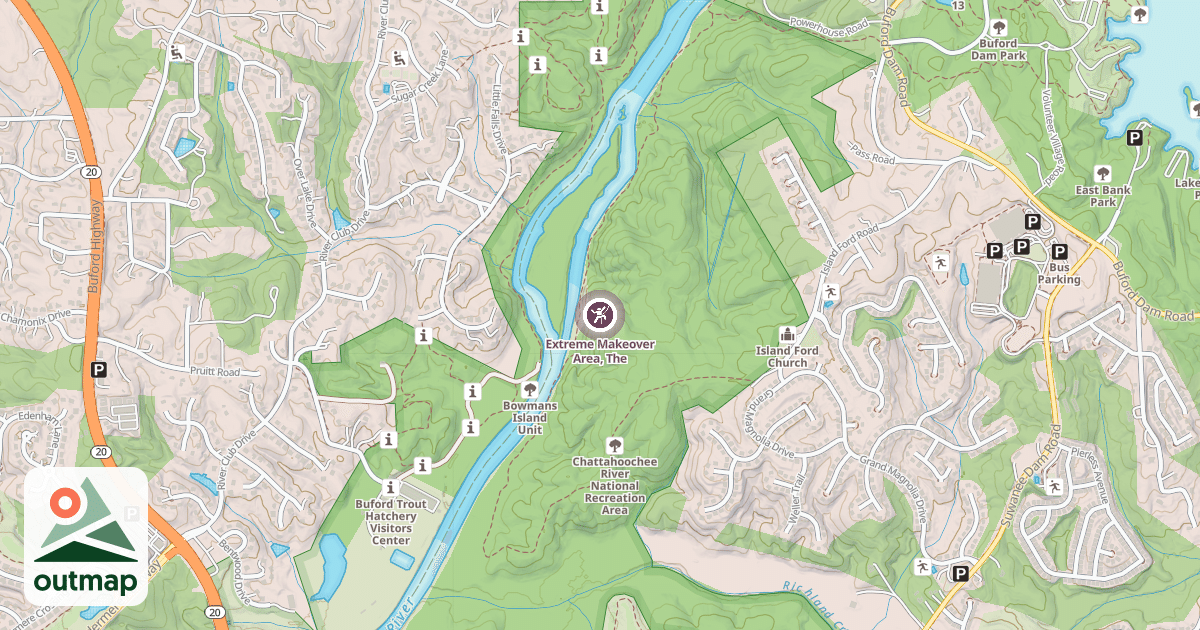 Map of Extreme Makeover Area, The