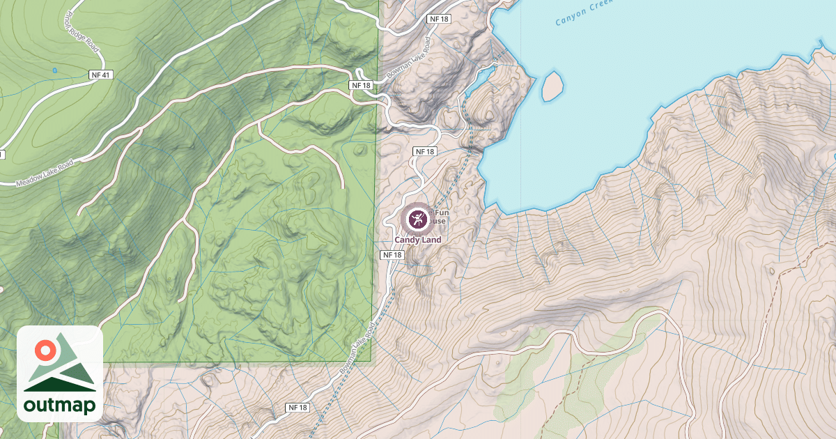Map of Candy Land