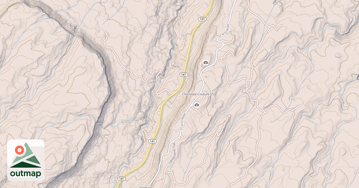 Map of Chocolate Couture