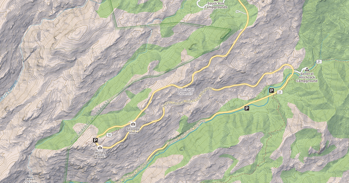 Map preview of Baker's Half Dozen