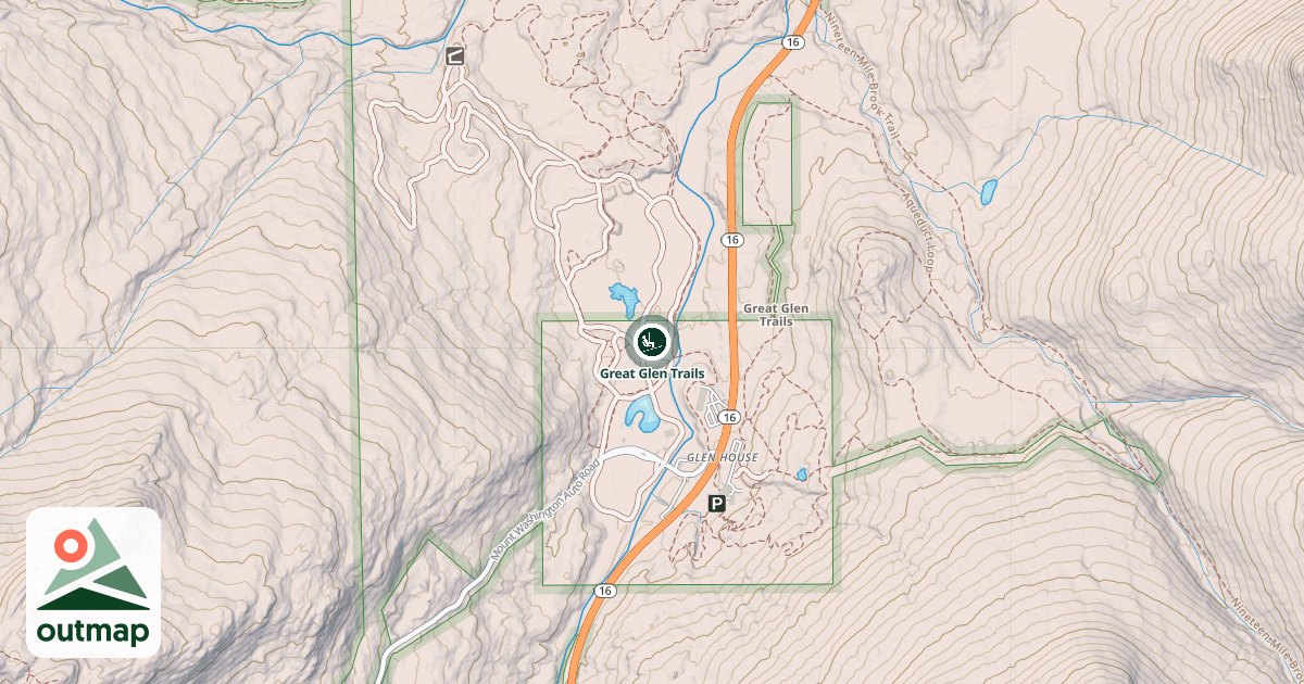 Map of Great Glen Trails