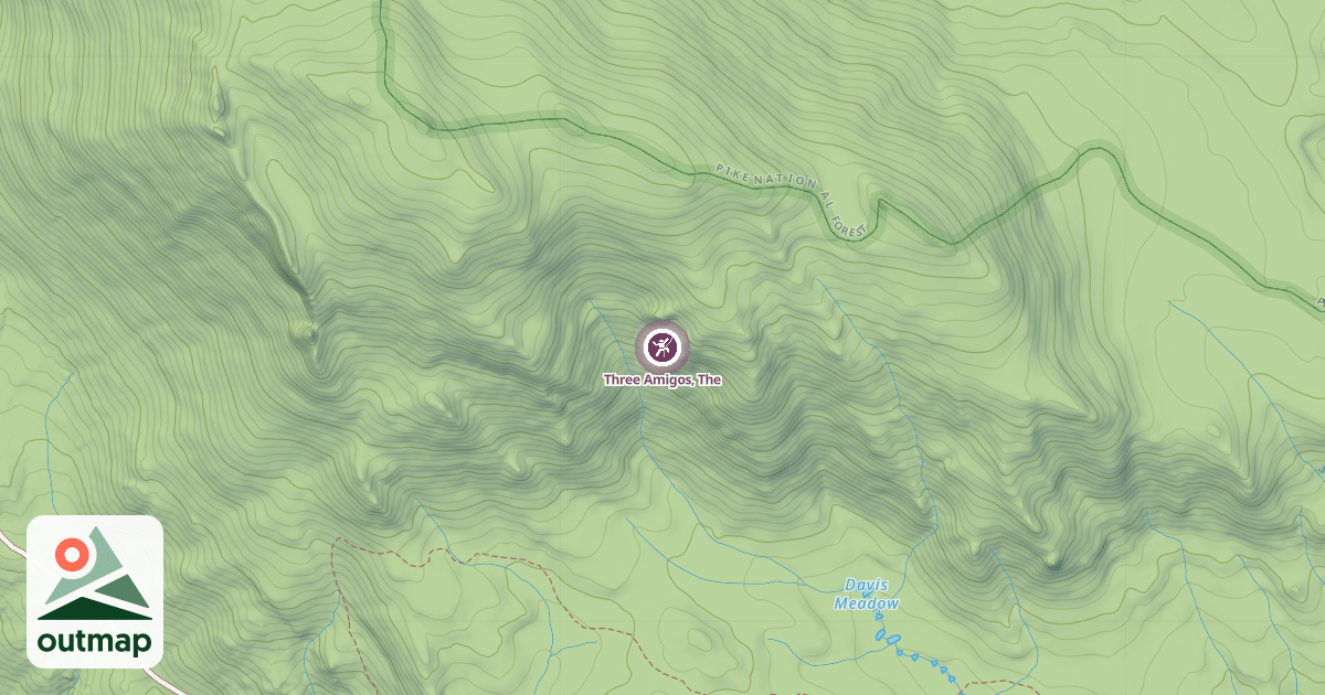 Map of Three Amigos, The