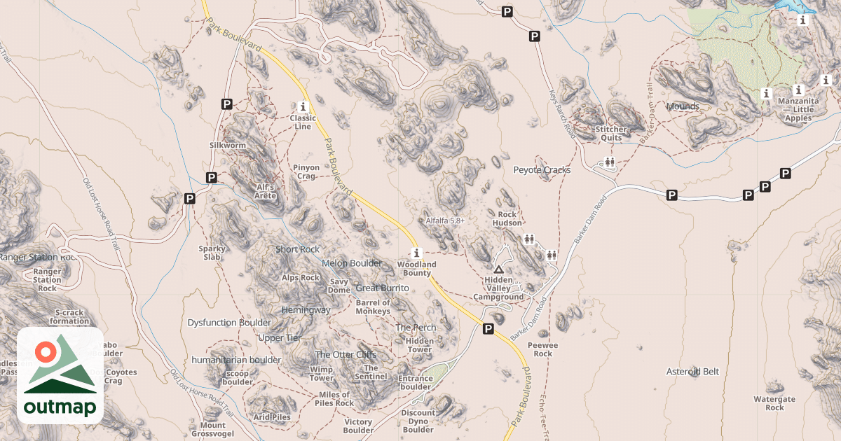 Map of Alfalfa