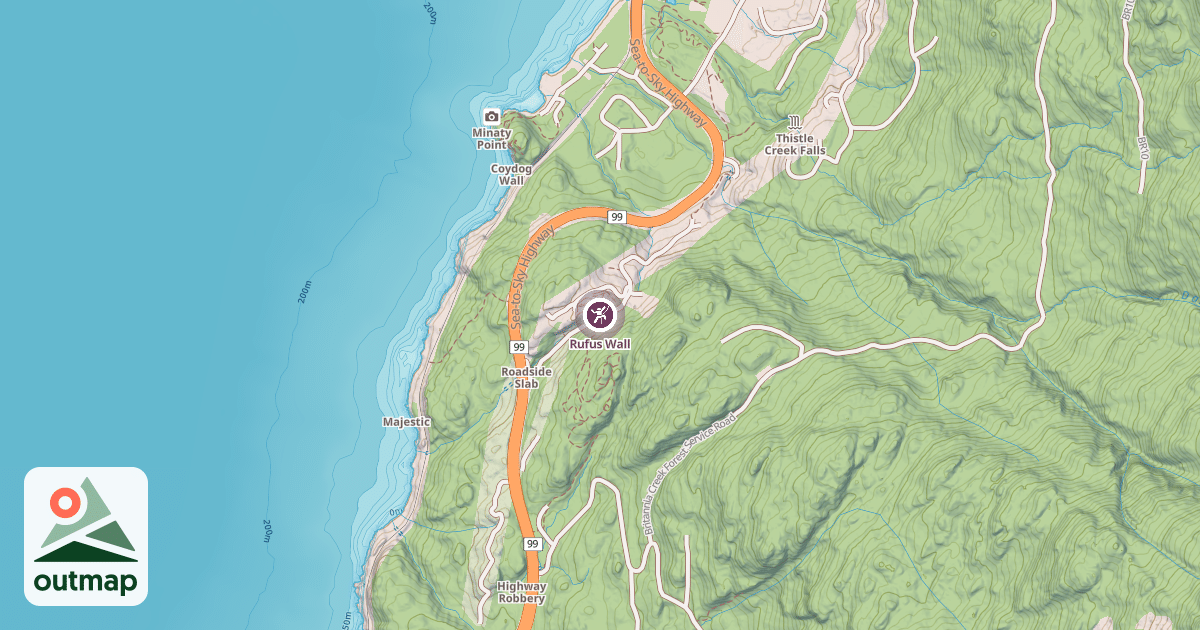 Map of Rufus Wall