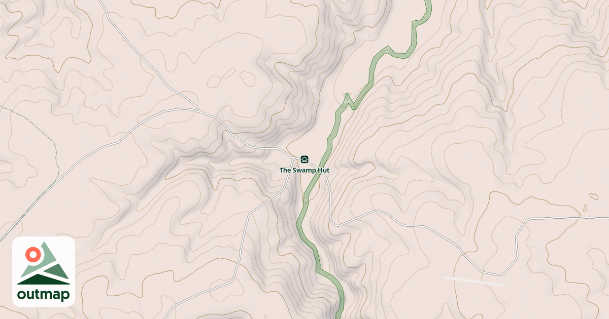 Map of The Swamp Hut