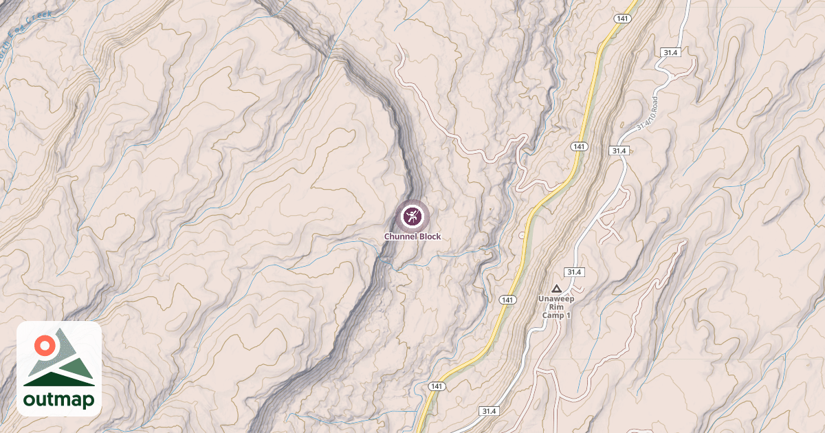Map of Chunnel Block