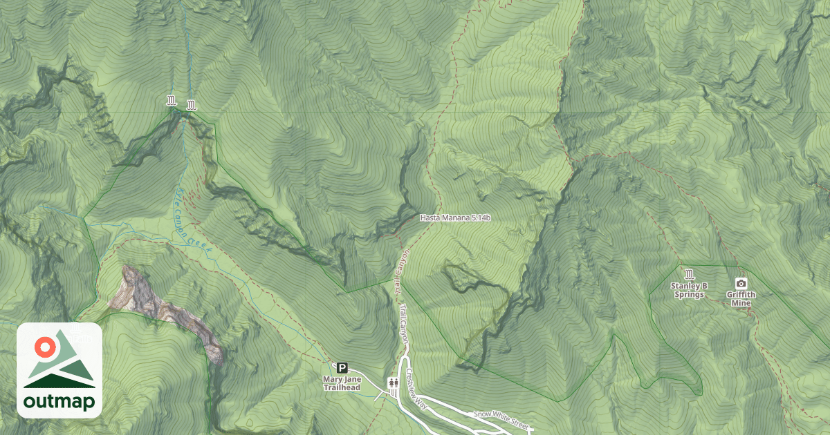 Map of Hasta Manana