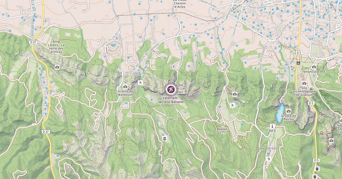 Map preview of Valample - secteur Banane