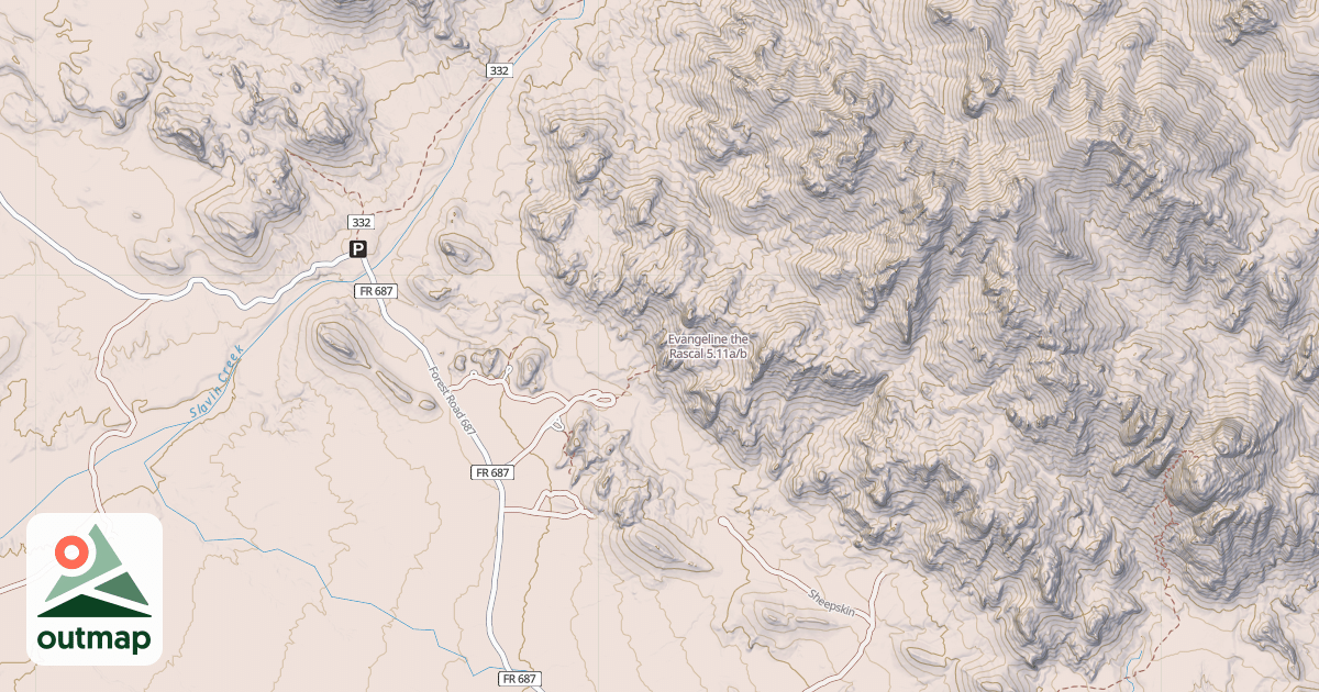 Map of Evangeline the Rascal