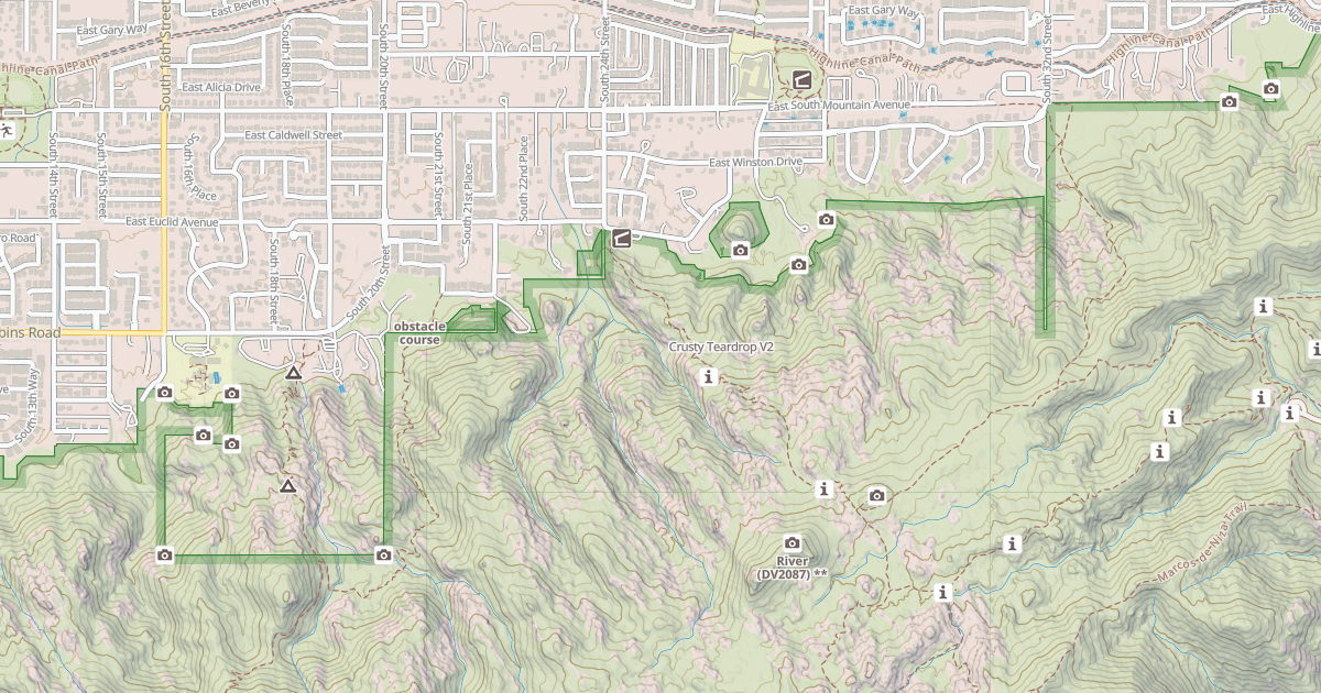 Map preview of Crusty Teardrop