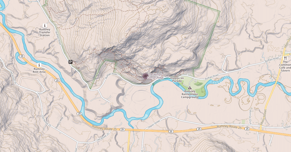 Map preview of The Wimpy-Gilman Ridge