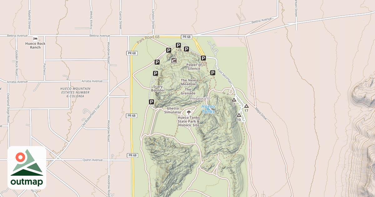 Map of Predator