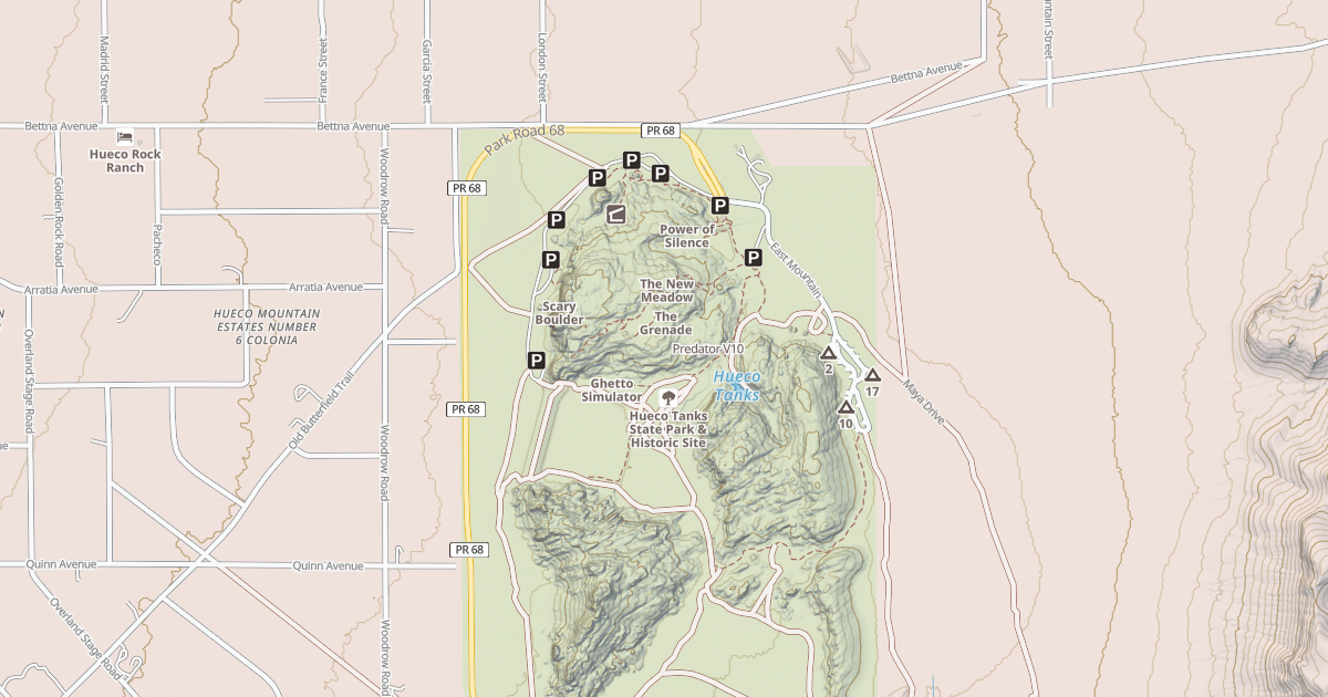 Map preview of Predator