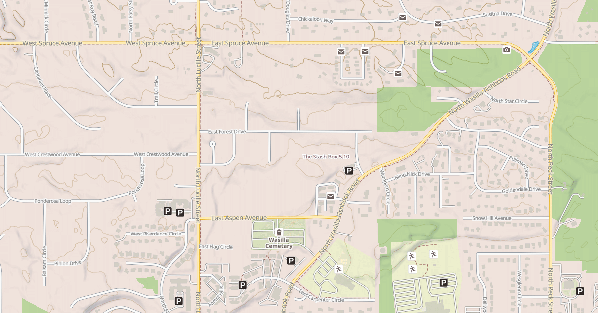 Map preview of The Stash Box