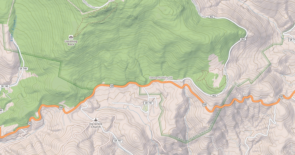 Map preview of Swoop Nubbins
