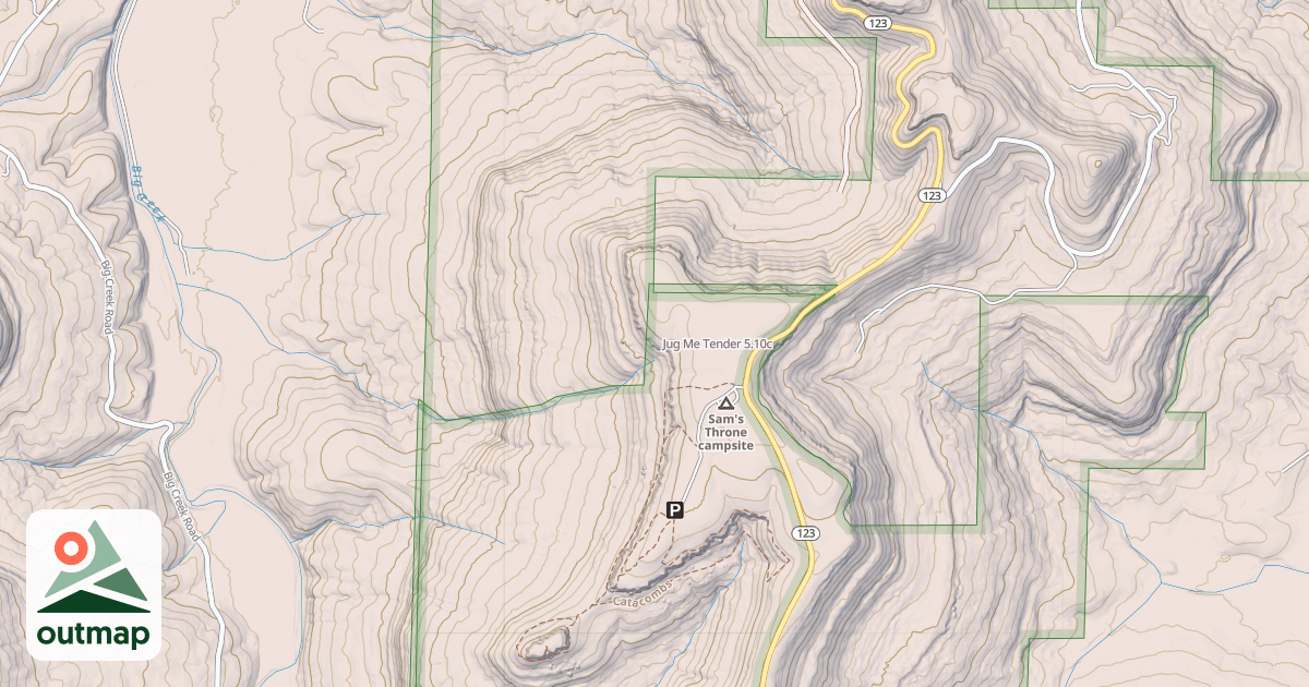Map of Jug Me Tender