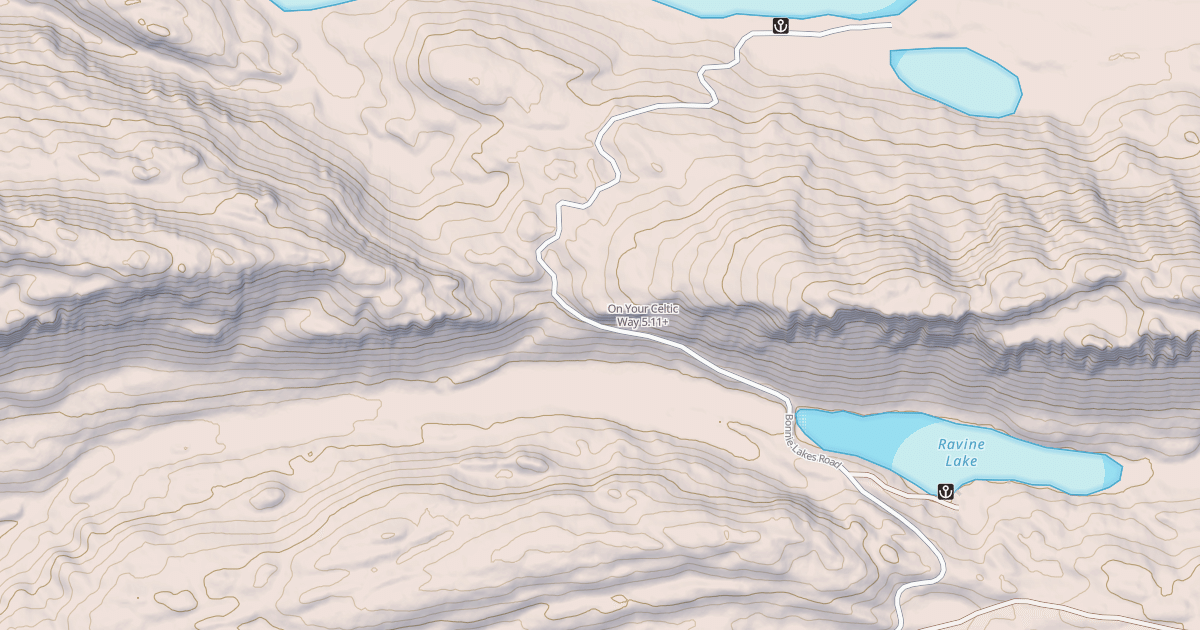 Map preview of On Your Celtic Way