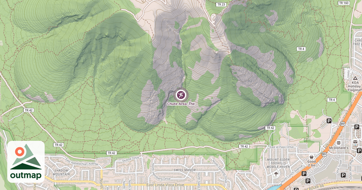 Map of Chute Area, The