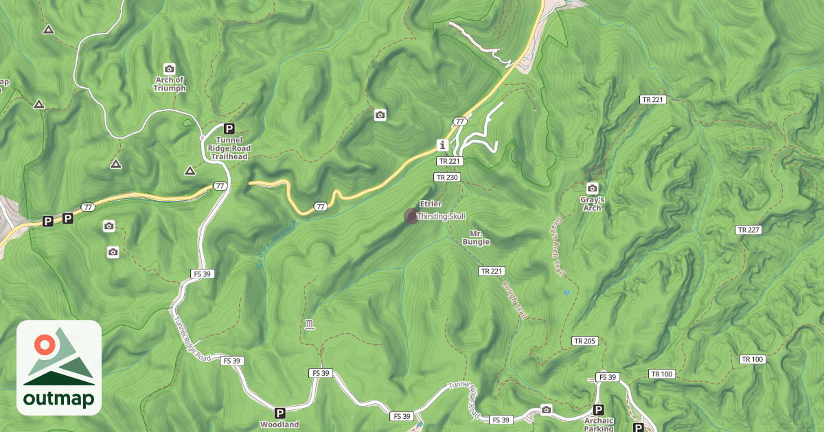 Map of Thirsting Skull