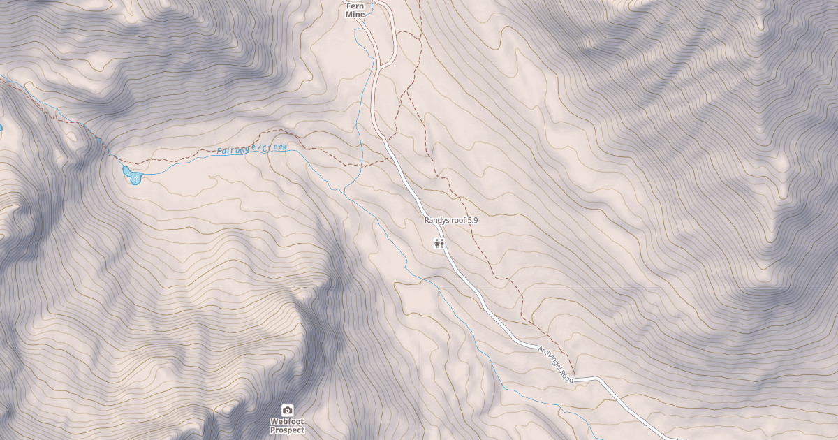 Map preview of Randys roof