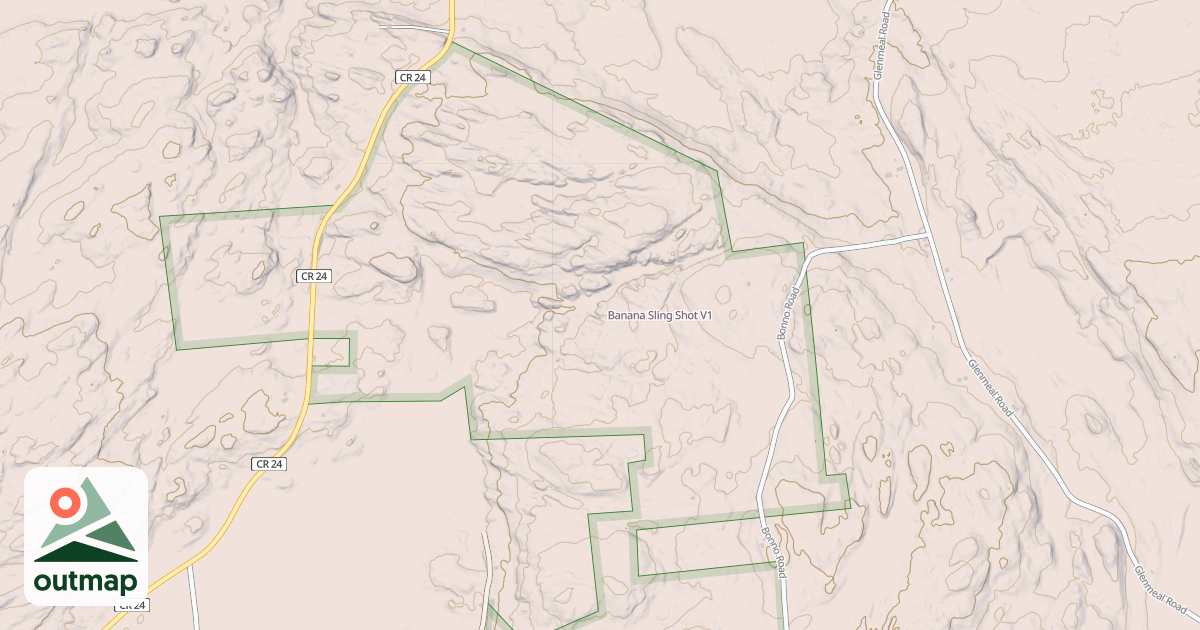 Map of Banana Sling Shot