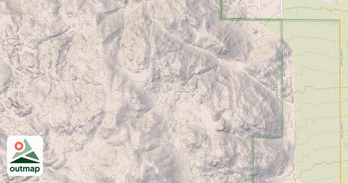 Map of Arkansass