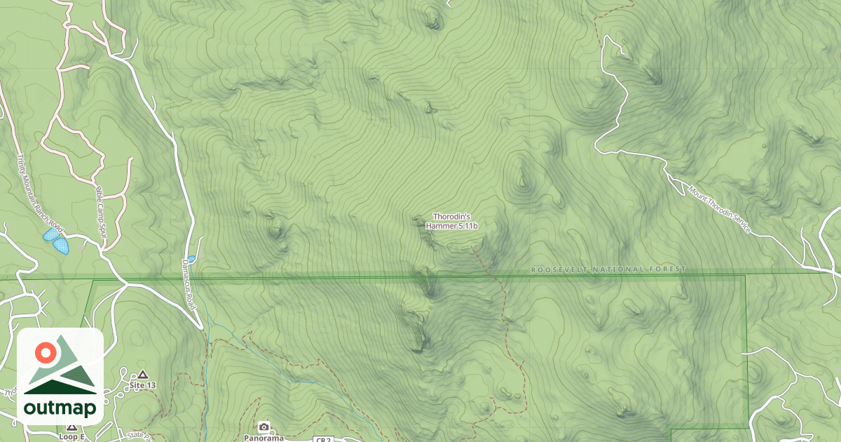 Map of Thorodin's Hammer
