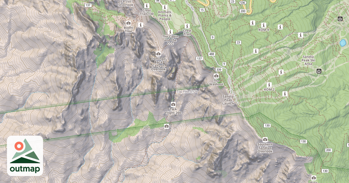 Map of Top Flite