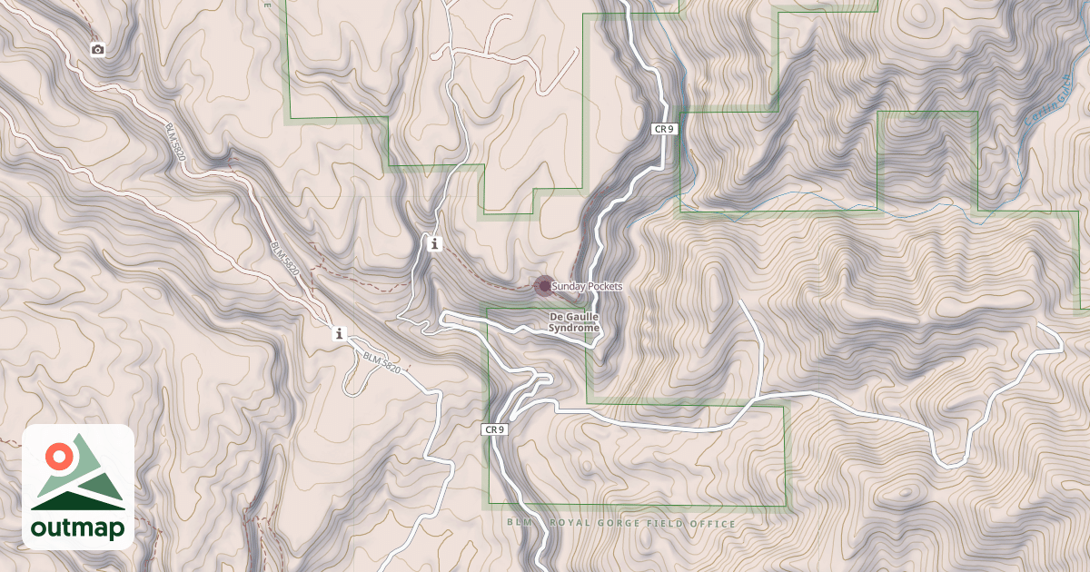 Map of Sunday Pockets