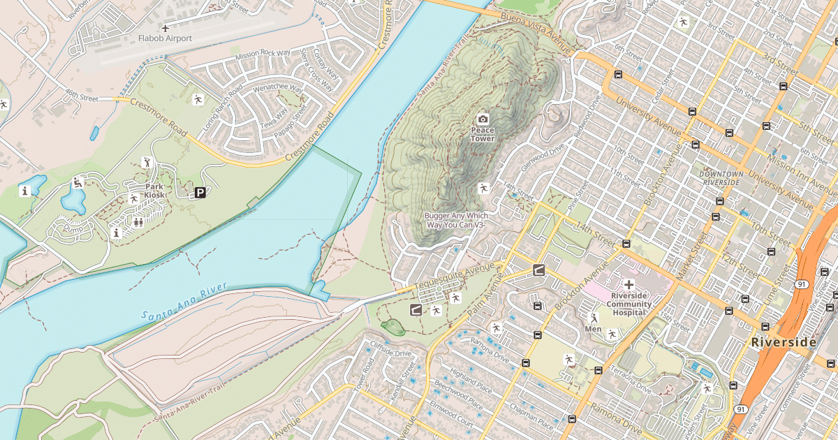 Map preview of Bugger Any Which Way You Can