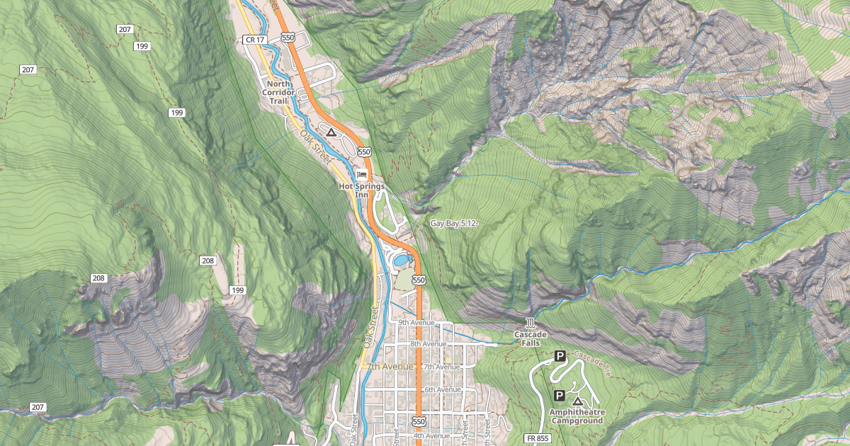 Map preview of Gay Bay