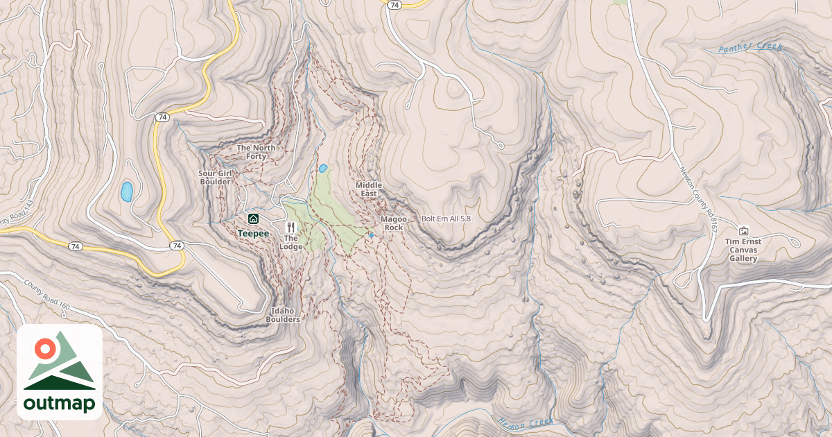 Map of Bolt Em All