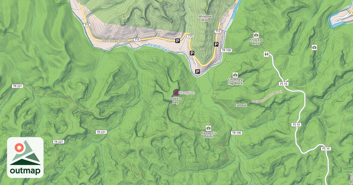 Map of Orangutan