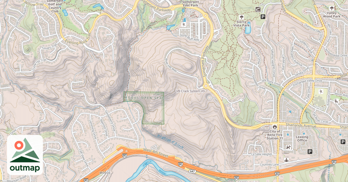 Map of VB Crack System