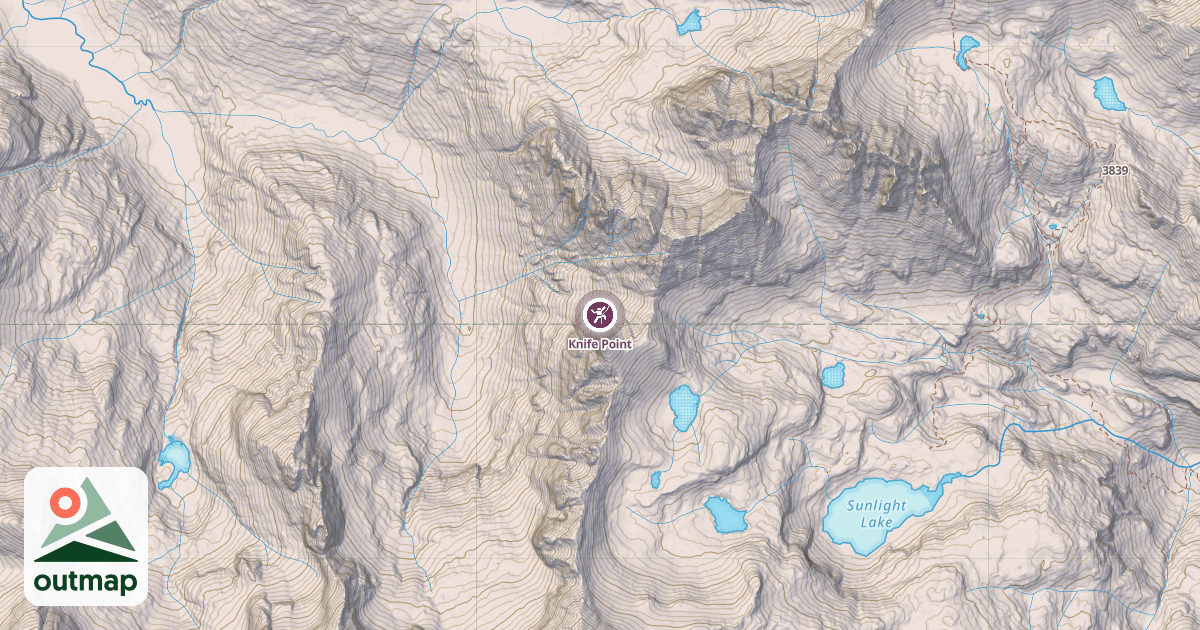 Map of Knife Point