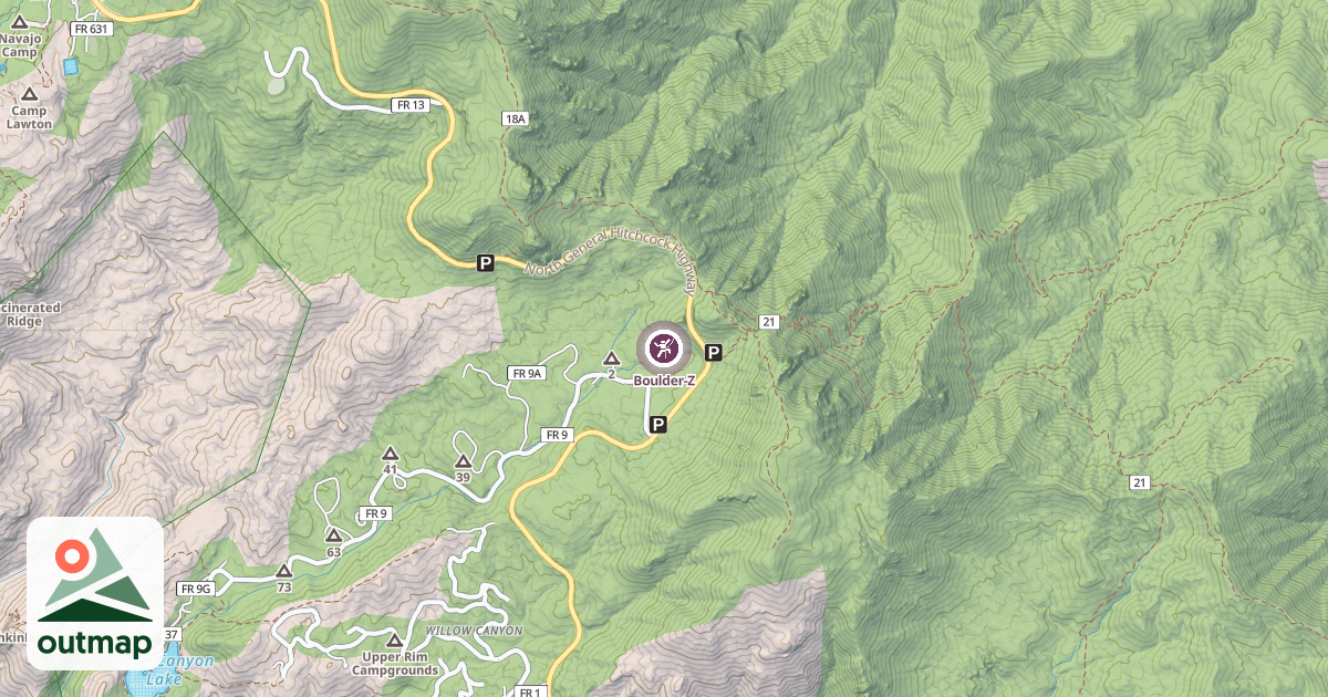 Map of Boulder-Z