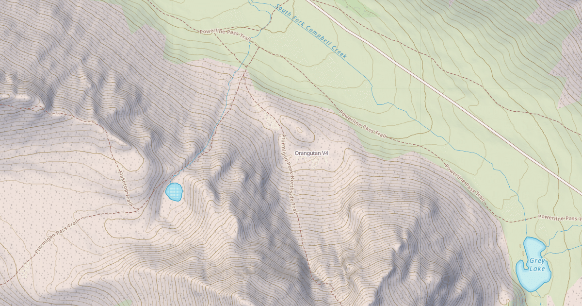 Map preview of Orangutan