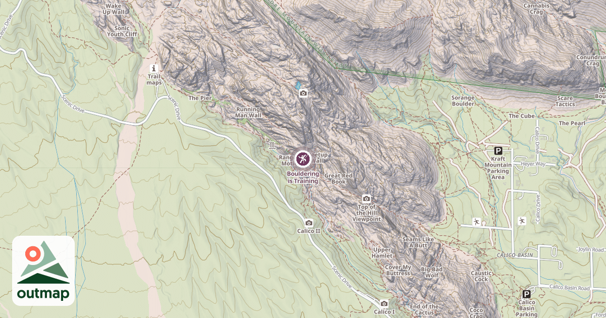 Map of Bouldering is Training