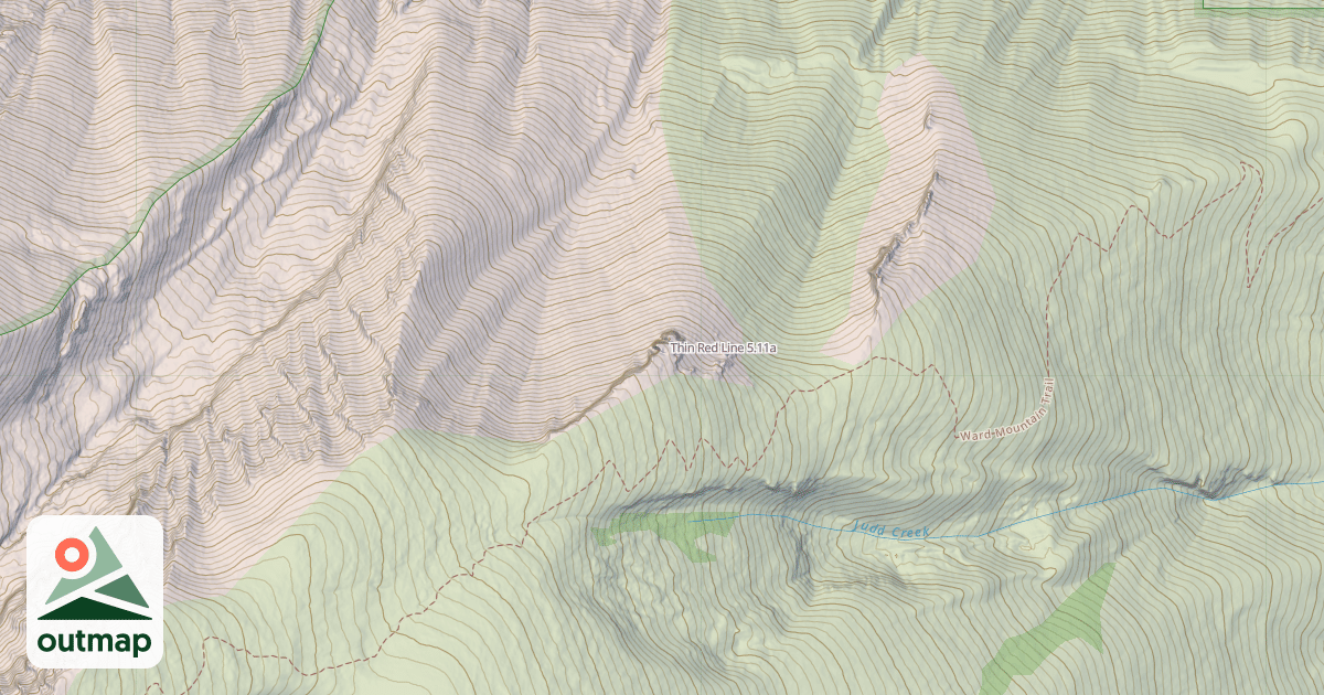 Map of Thin Red Line