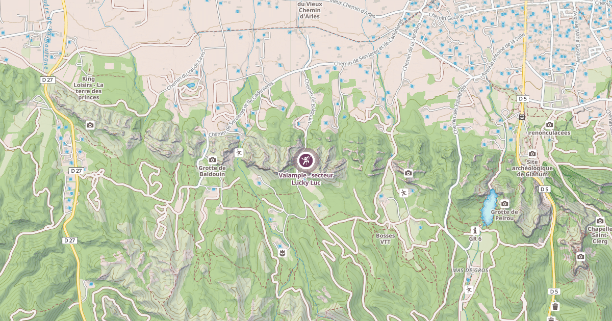 Map preview of Valample - secteur Lucky Luc