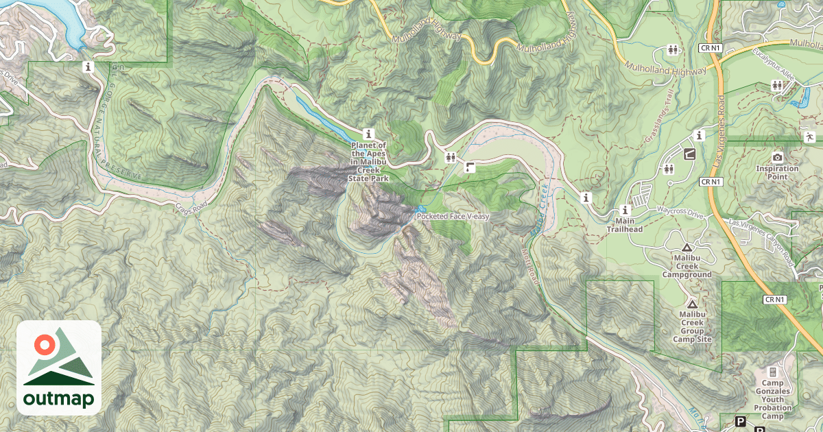 Map of Pocketed Face