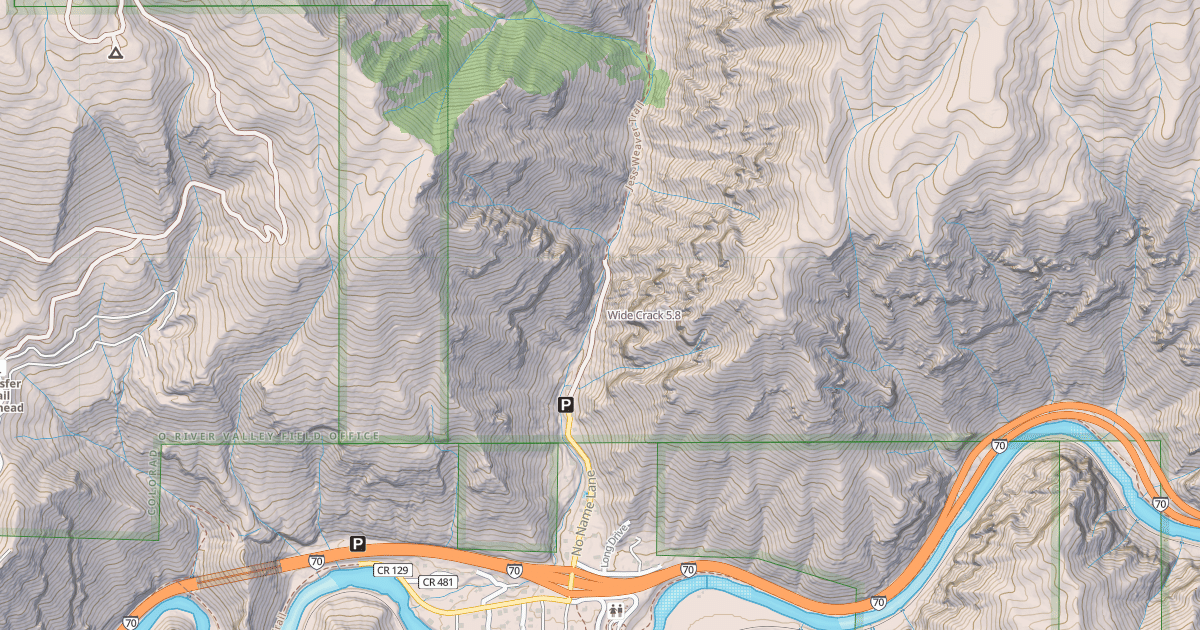 Map preview of Wide Crack